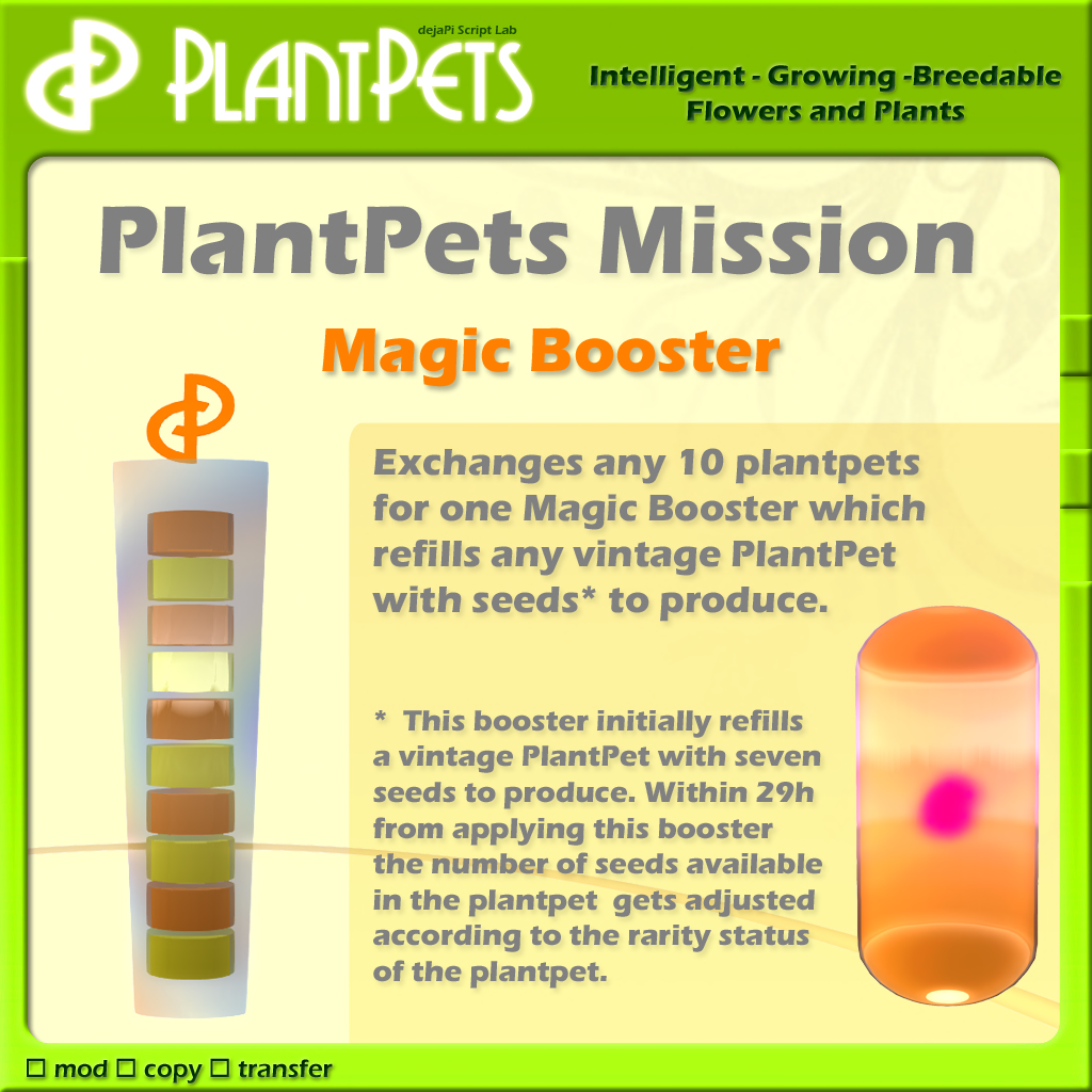 PlantPets Magic Booster Mission poster