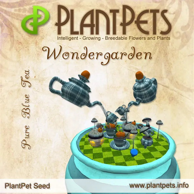 Poster for Wondergarden *Pure Blue Tea*